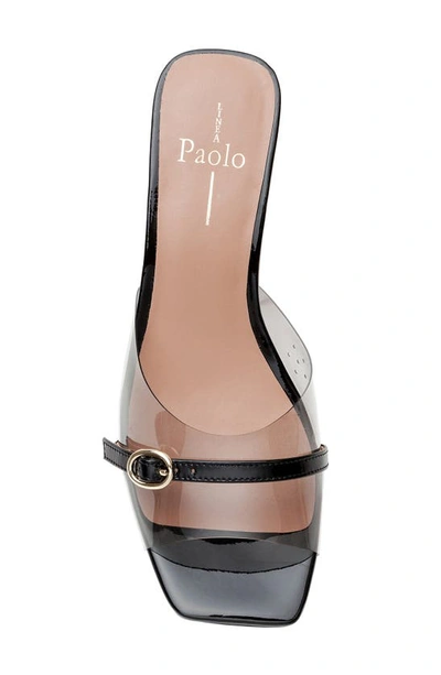 Shop Linea Paolo Gillian Sandal In Grey/ Black