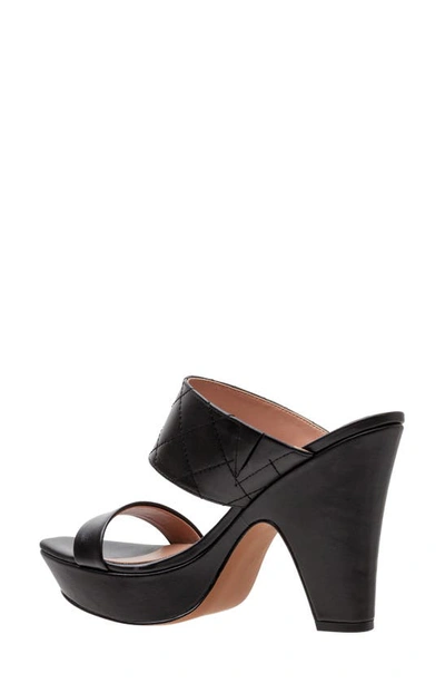 Linea Paolo Indigo Platform Sandal In Black