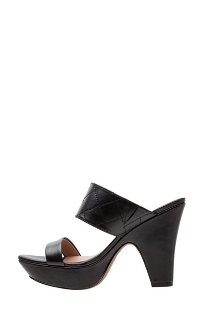 Linea Paolo Indigo Platform Sandal In Black