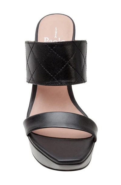 Linea Paolo Indigo Platform Sandal In Black