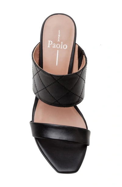 Linea Paolo Indigo Platform Sandal In Black