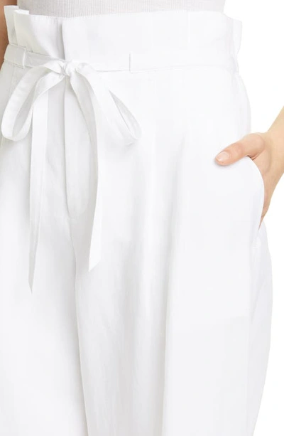 Shop Club Monaco Anreannah Paperbag Pants In White