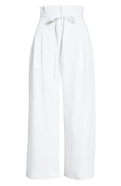 Shop Club Monaco Anreannah Paperbag Pants In White