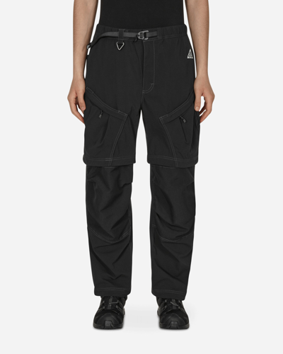 Shop Nike Smith Summit Cargo Pants Black In Multicolor