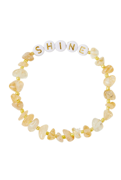 Shop Tbalance Shine Gold Citrine Crystal Healing Bracelet