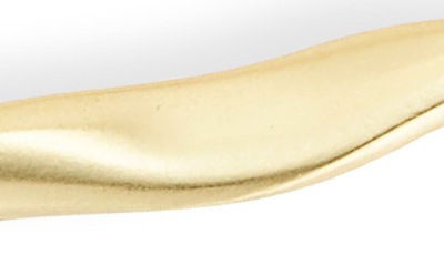 Karine Sultan Irregular Hoop Earrings In Gold