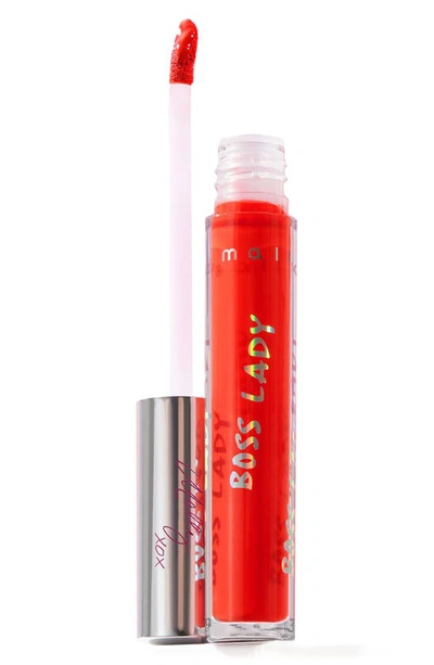 Shop Mally Intense Color Lip Gloss In Boss Lady