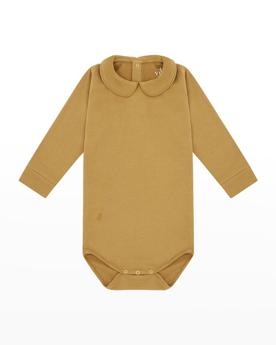 Shop Vild - House Of Little Kid's Jersey Bodysuit In Camel