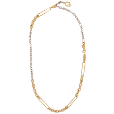 Shop Givenchy Gold And Silver-tone Chain Necklace