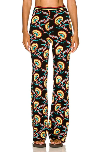 Shop Rabanne Jacquard Pant In Jamaican Flower