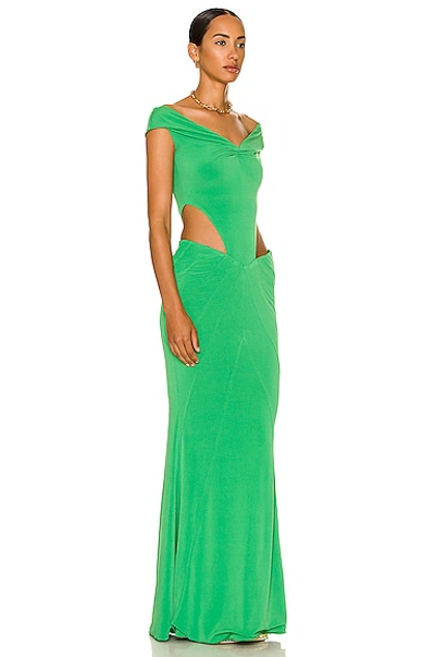 Shop Retroféte Giada Dress In Green