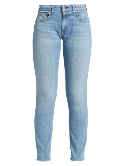 Shop Rag & Bone Women's Dre Low-rise Stretch Slim-fit Boyfriend Jeans In Tulip