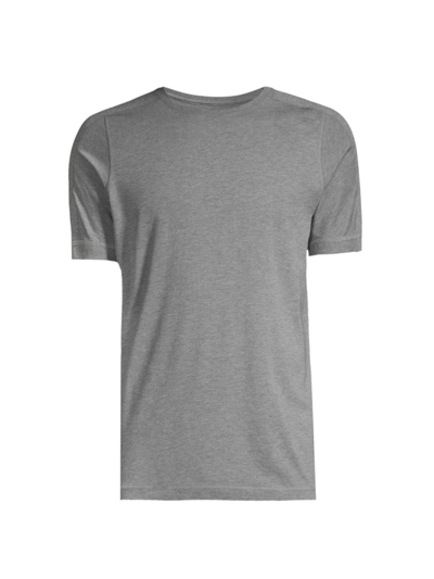 Shop Mack Weldon Men's 18-hour Jersey Crewneck T-shirt In Heather Grey