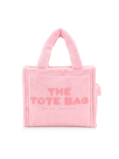 Shop Marc Jacobs Women's The Terry Small Tote Bag In Light Pink