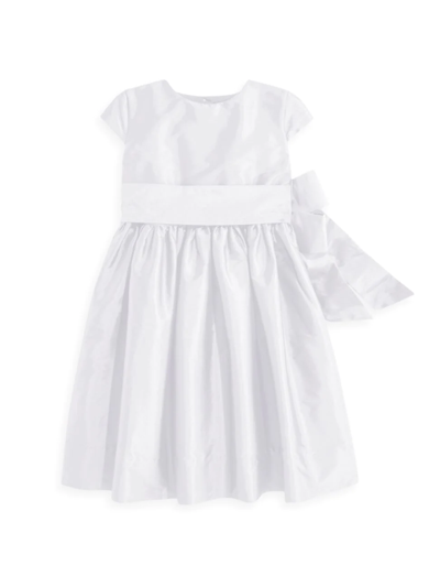 Shop Bella Bliss Little Girl's & Girl's Taffeta Party Dress In White