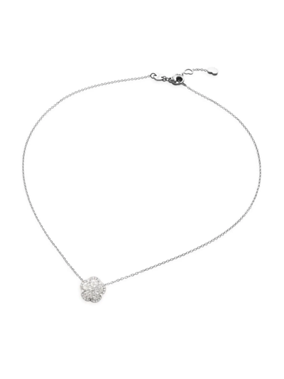 Shop Pasquale Bruni Women's Je T'aime 18k White Gold & Diamonds Necklace