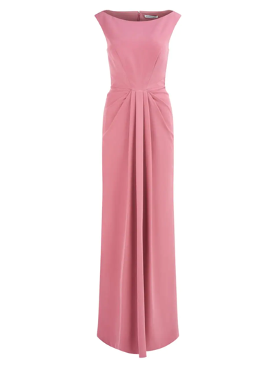 Shop Kay Unger Women's Sansa Stretch-crepe Gown In Heather Rose