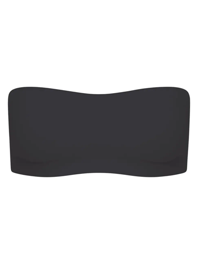 Commando Butter Soft Support Strapless Bralette In Black In Black