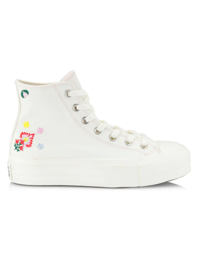 Shop Converse Women's Chuck Taylor All Star Lift High-top Sneakers In Egret