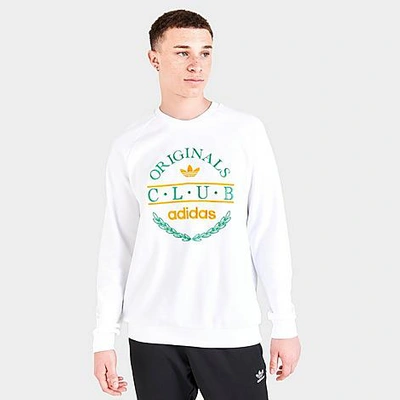 Adidas classic club sweatshirt sale