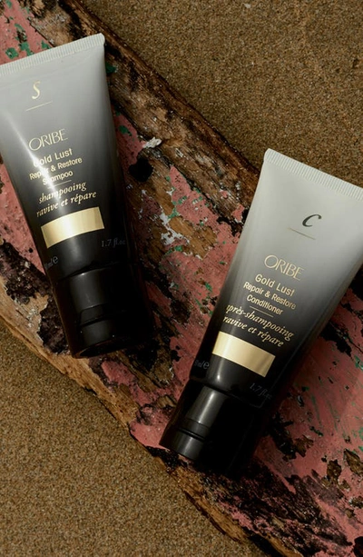 Shop Oribe Gold Lust Repair & Restore Conditioner, 1.7 oz In Bottle