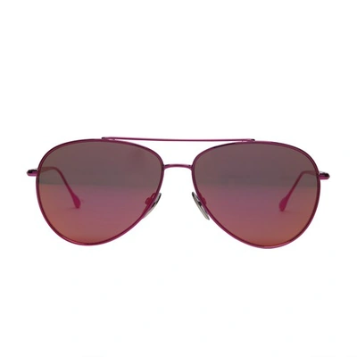 Shop Isabel Marant Milo Sunglasses In Transparent Pink Pink