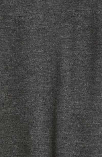 Shop Thom Browne 4-bar Merino Wool Cardigan In Dark Grey