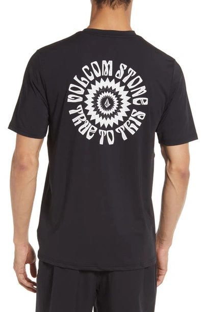 Shop Volcom Faulter Graphic Tee In Black