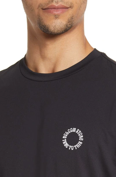 Shop Volcom Faulter Graphic Tee In Black