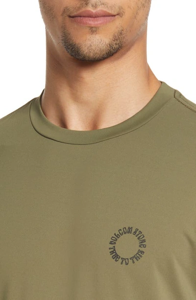 Shop Volcom Faulter Graphic Tee In Military