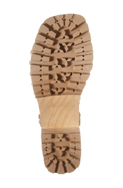Shop Steve Madden Ocala Ankle Strap Platform Sandal In Tan Leather