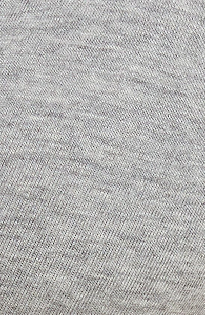 Skarlett Blue Adorned Cotton Blend Bralette In Heather Grey / Ivory