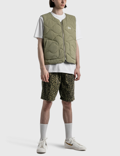 Stussy recycled nylon liner best カーキ Stussy S Quilted Liner