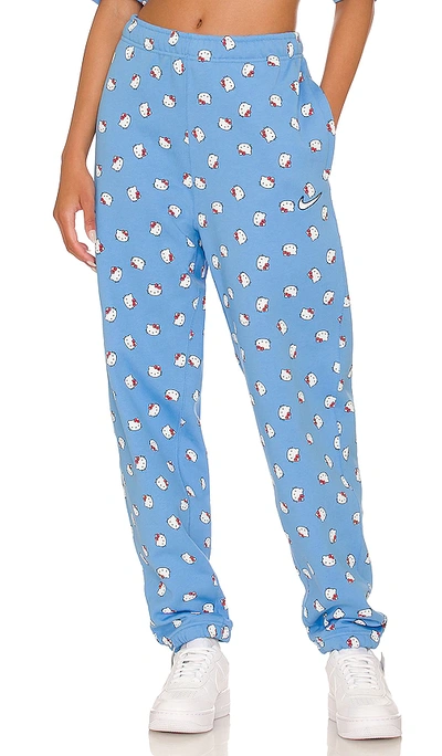 Shop Nike Nrg Hello Kitty Fleece Pant In University Blue
