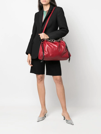 Shop N°21 Drawstring Shoulder Bag In Red
