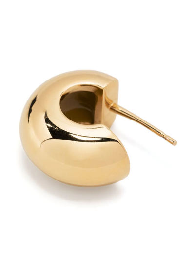 Shop Aeyde Alma Medium-shaped Earrings In Gold