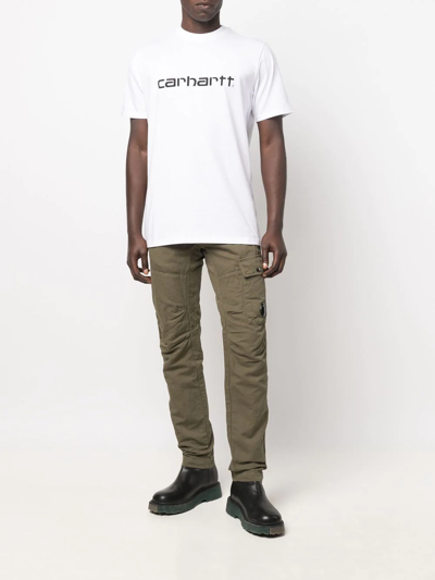 Carhartt Script T-shirt In White In White