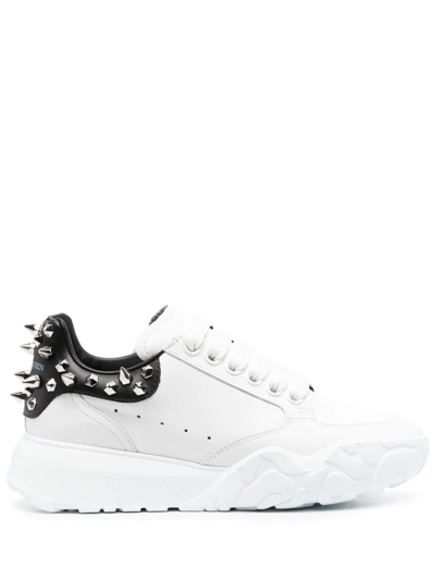 Alexander Mcqueen Spike-stud Oversized Sneakers In White | ModeSens