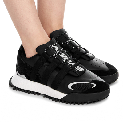 Shop Adidas Originals By Alexander Wang Adidas By Alexander Wang Wangbody Run Sneakers In Black