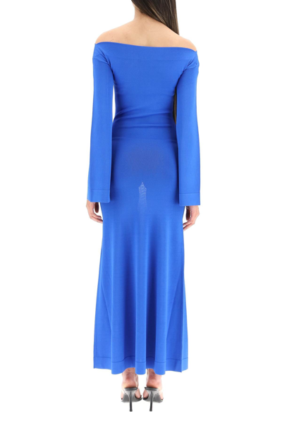 Shop By Malene Birger Sima Maxi Dress In Blue