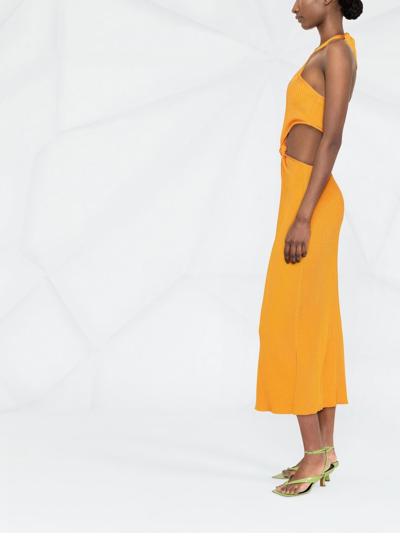 CULT GAIA CULT GAIA DRESSES ORANGE 