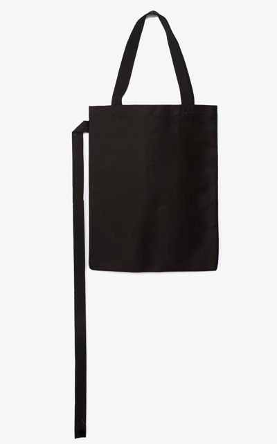 Shop Rick Owens Drkshdw Shopper Logo Tote Bag In Black