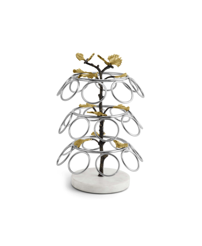 Shop Michael Aram Butterfly Ginkgo K-cup Carousel In Bronze