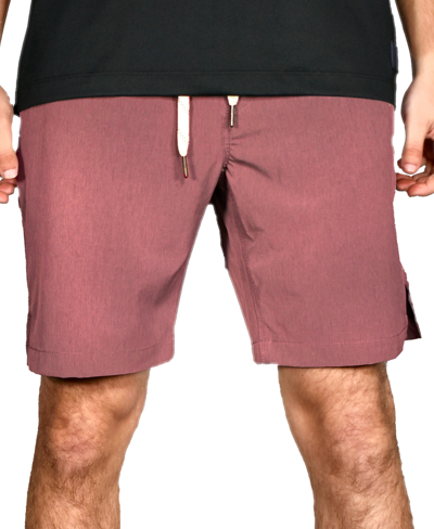 Shop Vintage Men's Micrograph Quick Dry Sport Shorts In Port