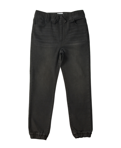 Shop Epic Threads Big Boys Denim Joggers, Created For Macy's In Black Wash
