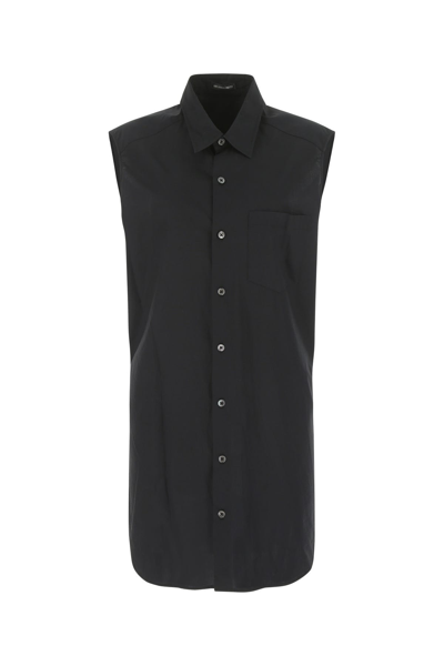 Shop Ann Demeulemeester Amelie Sleeveless Long High Comfort Shirt-38 Nd  Female