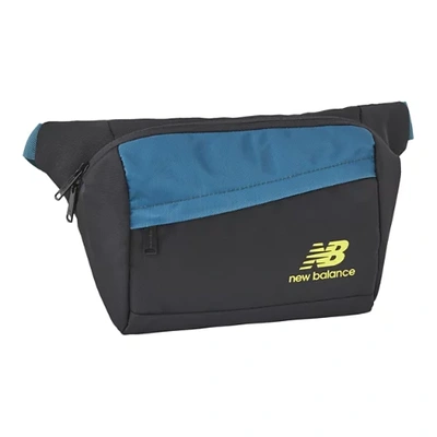 Shop New Balance Unisex Essentials Waist Bag In Black