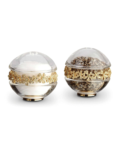 Shop L'objet Gold Garland Salt & Pepper Shakers