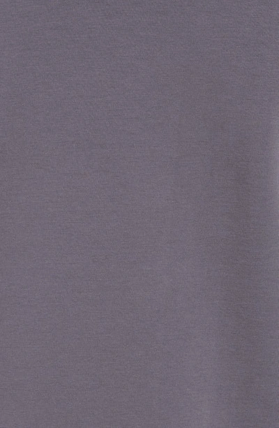 Bugatchi Cotton Blend Quarter Zip Top In Charcoal