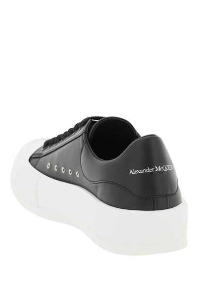 Shop Alexander Mcqueen Deck Plimsoll Sneakers In Mixed Colours